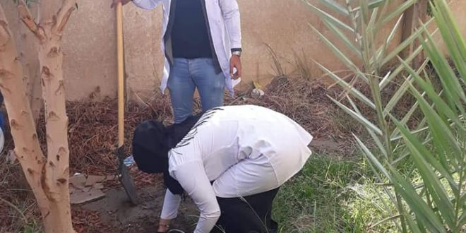 كلية الزراعة تباشر حملة تشجير واسعه لمدارس متنوعة في محافظة المثنى كلية الزراعة تباشر حملة تشجير واسعه لمدارس متنوعة في محافظة المثنى